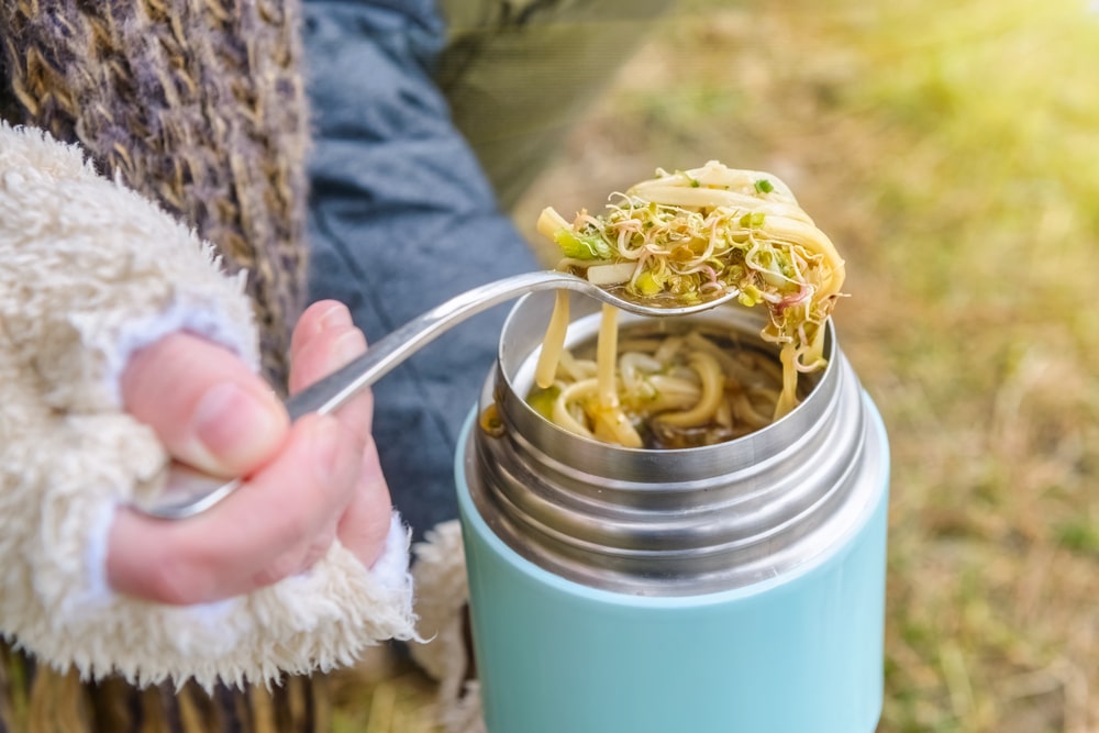 how to use a food flask