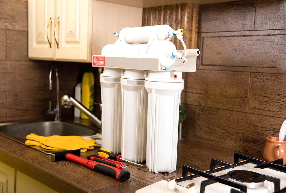 how to install an under sink water filter system
