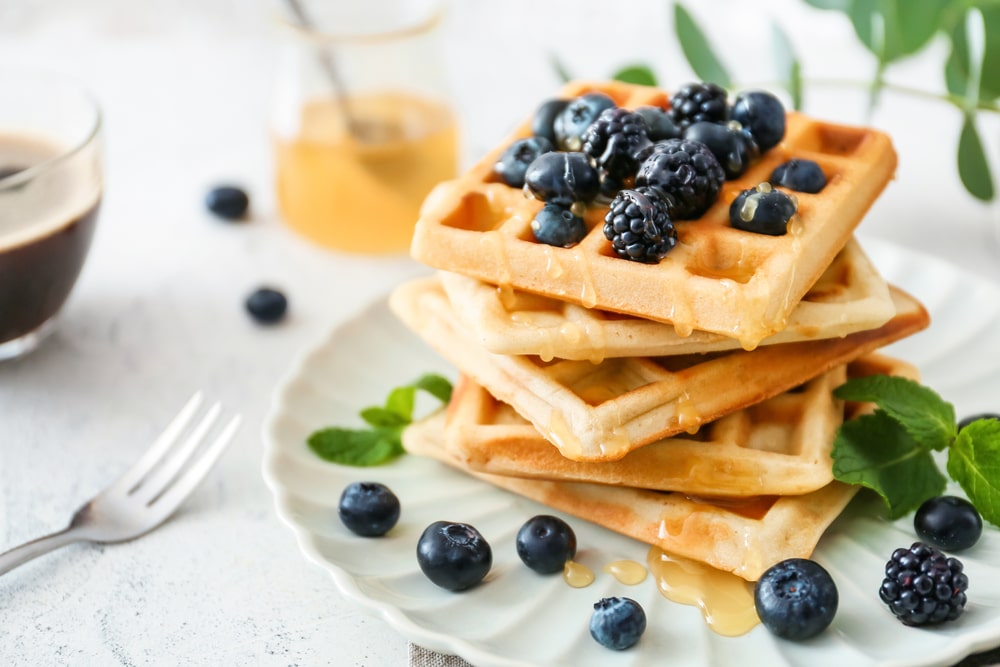 how to make waffles without a waffle maker