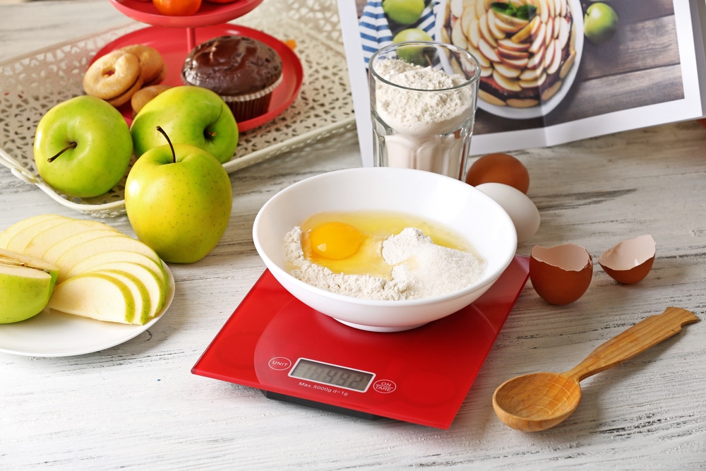 how to use kitchen scales